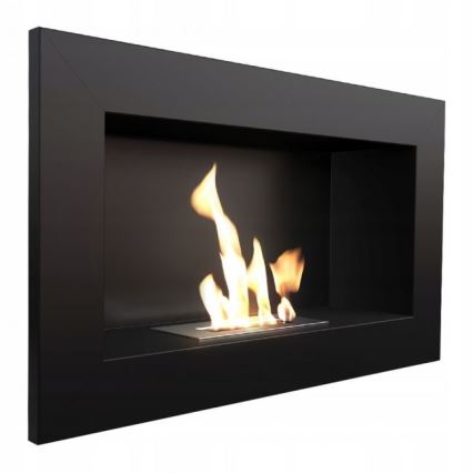Kratki - Cheminée encastrée BIO 37,4x64,8 cm 1kW noir