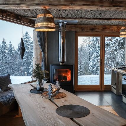 Kratki - Cheminée en acier 10kW 150mm