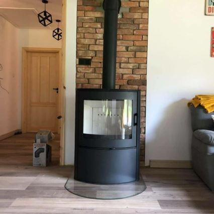 Kratki - Cheminée en acier 10kW 150mm blanc