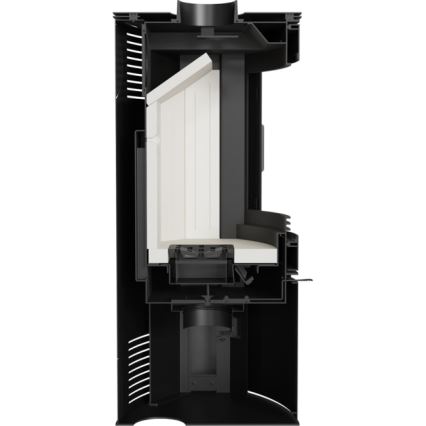 Kratki - Cheminée en acier 10kW 150mm