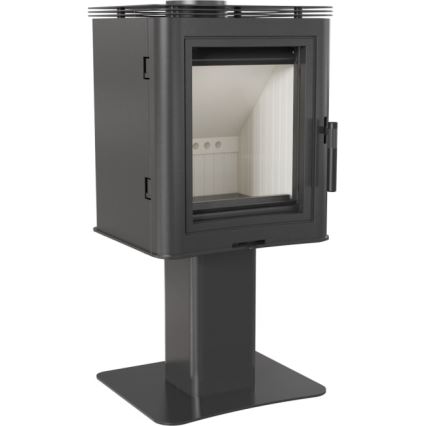 Kratki - Houtkachel van staal 7kW 150mm