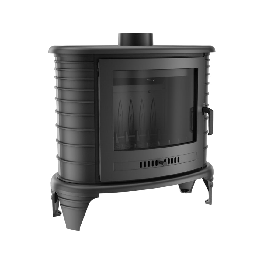 Kratki - Cheminée en fonte 9kW 130 mm