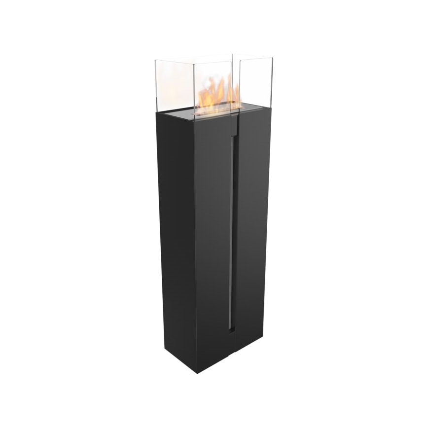 Kratki - Cheminée BIO 113,6x35,9 cm 2kW noir
