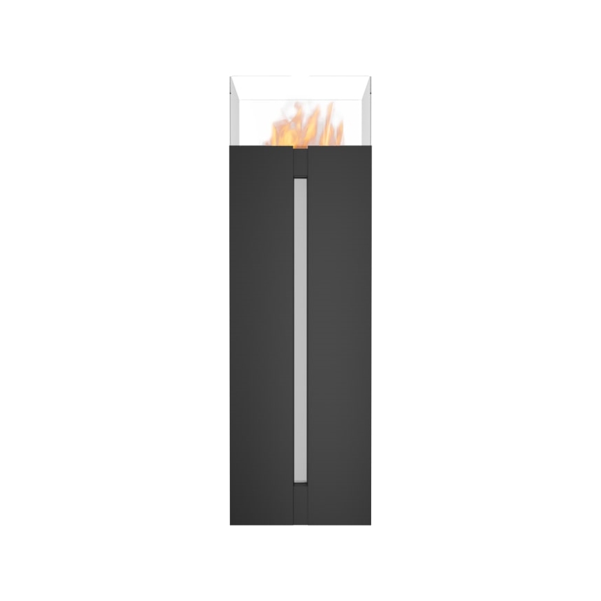 Kratki - Cheminée BIO 113,6x35,9 cm 2kW noir