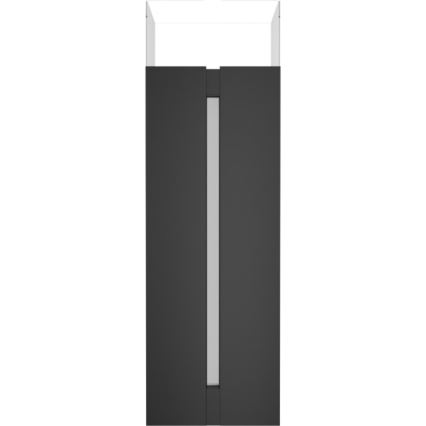 Kratki - Cheminée BIO 113,6x35,9 cm 2kW noir