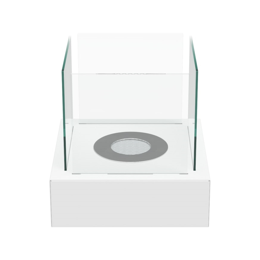 Kratki - Cheminée BIO 30,3x30 cm 1kW blanc