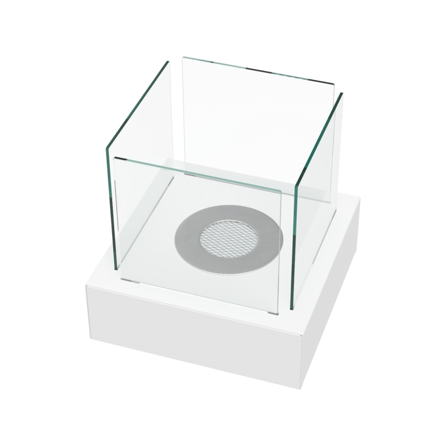 Kratki - Cheminée BIO 30,3x30 cm 1kW blanc