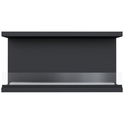 Kratki - Cheminée encastrée BIO 50x100 cm 3,5 kW noir