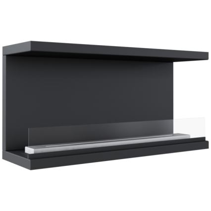 Kratki - Cheminée encastrée BIO 50x100 cm 3,5 kW noir