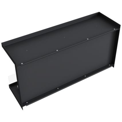 Kratki - Inbouw bio-ethanol haard 50x100 cm 3,5 kW zwart