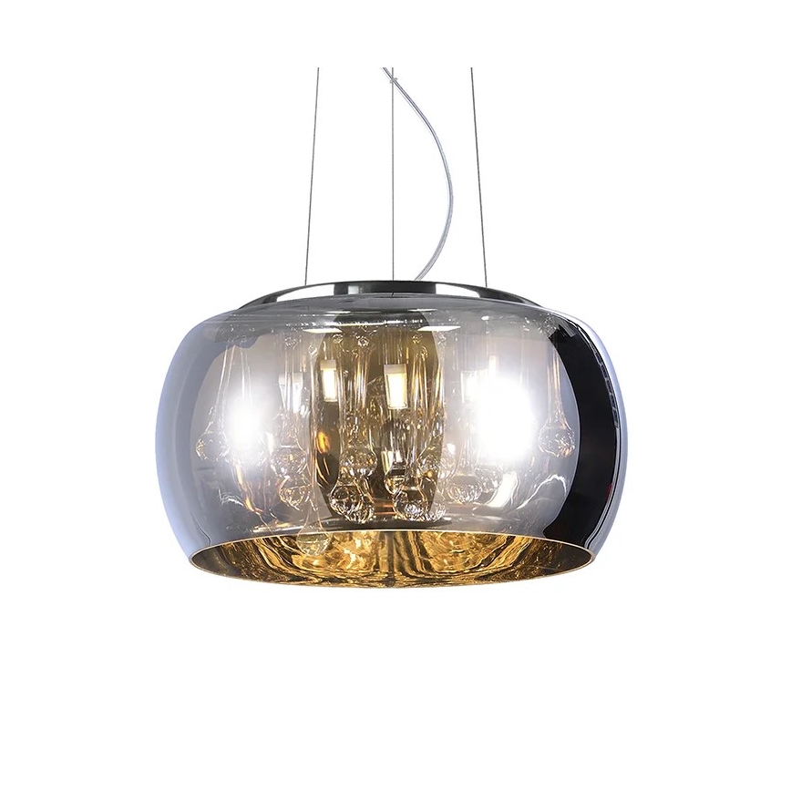 Kristallen kroonluchter aan koord ROMEO 6xG9/8W/230V