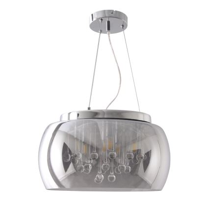Kristallen kroonluchter aan koord ROMEO 6xG9/8W/230V