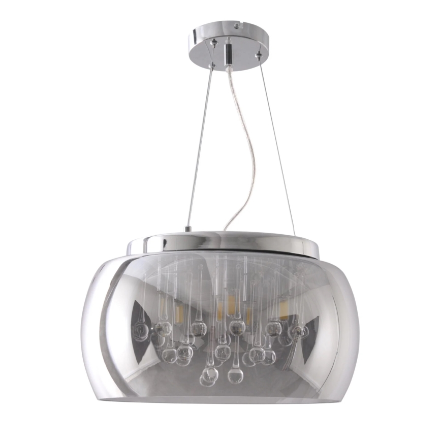 Kristallen kroonluchter aan koord ROMEO 6xG9/8W/230V