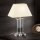 Kristallen tafellamp VERONIQUE 1xE27/60W/230V crème/goud