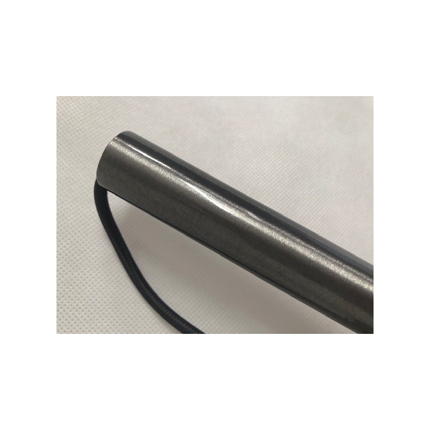 Kroonluchter aan een koord STALACTITE 1xG9/2,5W/230V zwart