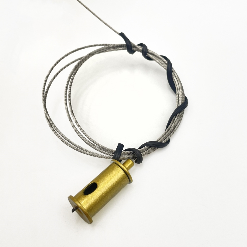 Kroonluchter aan kabel SOLARI 10xE14/15W/230V goud/rookzwart