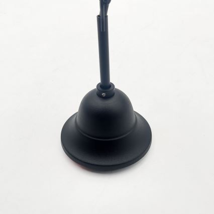 Kroonluchter aan ketting ANTON 6xE14/60W/230V zwart