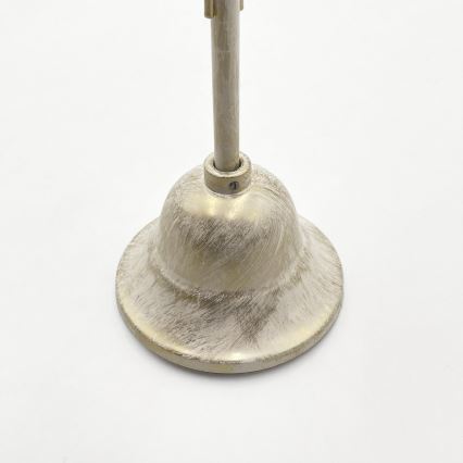 Kroonluchter aan ketting ANTON 8xE14/60W/230V wit patina