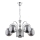 Kroonluchter aan ketting HERO 5xE14/40W/230V glanzend chroom