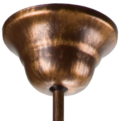 Kroonluchter aan ketting RETRO II 5xE27/60W/230V brons patina