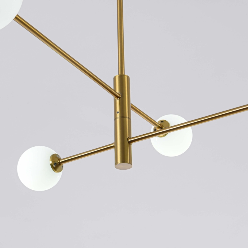 Kroonluchter met stang DORADO 4xG9/40W/230V goud