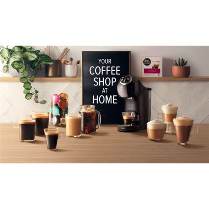 Krups - Capsule-koffiezetapparaat NESCAFÉ DOLCE GUSTO GENIO S 1500W antraciet