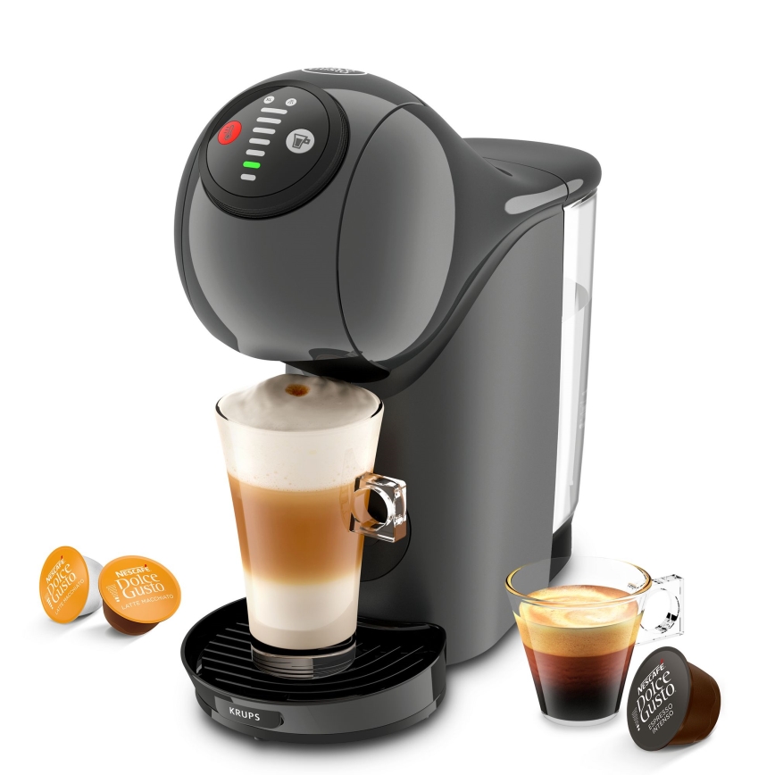 Krups - Capsule-koffiezetapparaat NESCAFÉ DOLCE GUSTO GENIO S 1500W antraciet