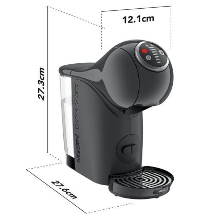 Krups - Capsule-koffiezetapparaat NESCAFÉ DOLCE GUSTO GENIO S 1500W antraciet