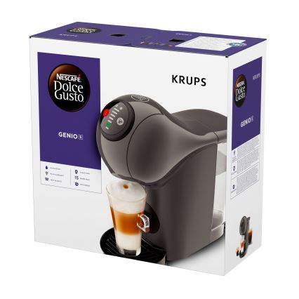 Krups - Capsule-koffiezetapparaat NESCAFÉ DOLCE GUSTO GENIO S 1500W antraciet