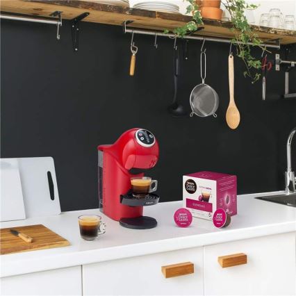 Krups - Capsule-koffiezetapparaat NESCAFÉ DOLCE GUSTO GENIO S PLUS 1500W rood