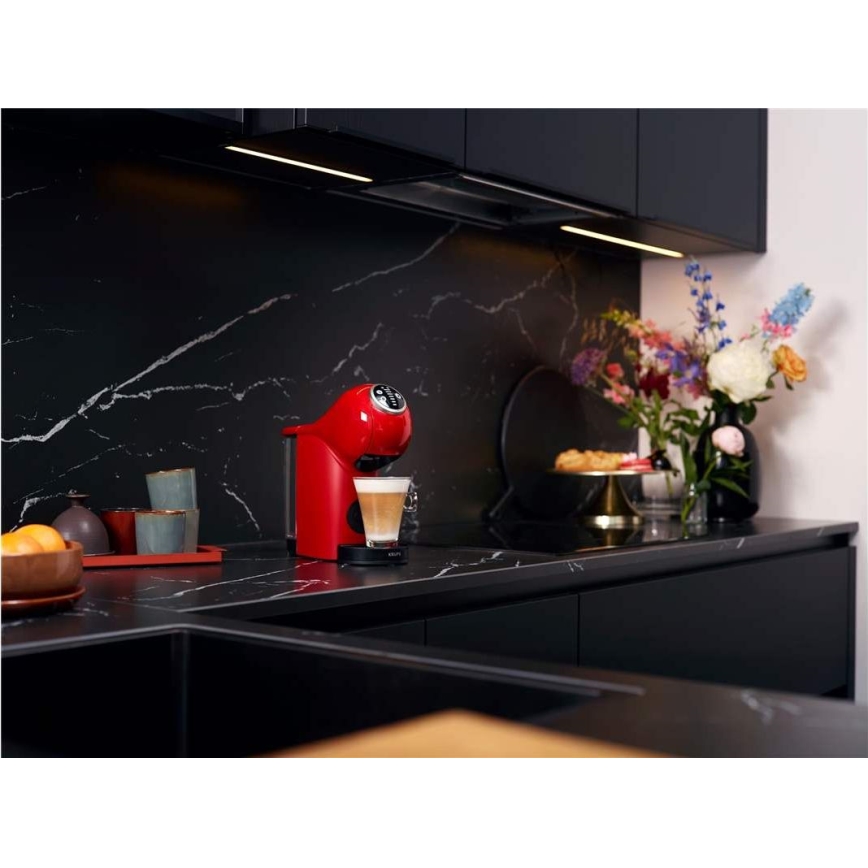 Krups - Capsule-koffiezetapparaat NESCAFÉ DOLCE GUSTO GENIO S PLUS 1500W rood