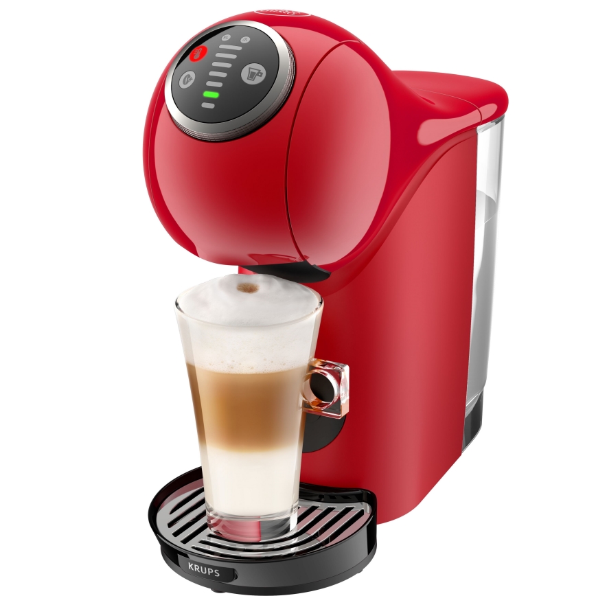 Krups - Capsule-koffiezetapparaat NESCAFÉ DOLCE GUSTO GENIO S PLUS 1500W rood