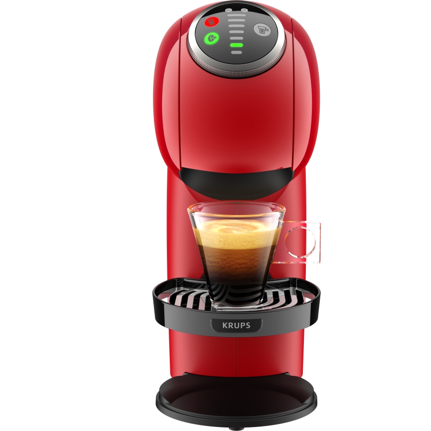 Krups - Capsule-koffiezetapparaat NESCAFÉ DOLCE GUSTO GENIO S PLUS 1500W rood