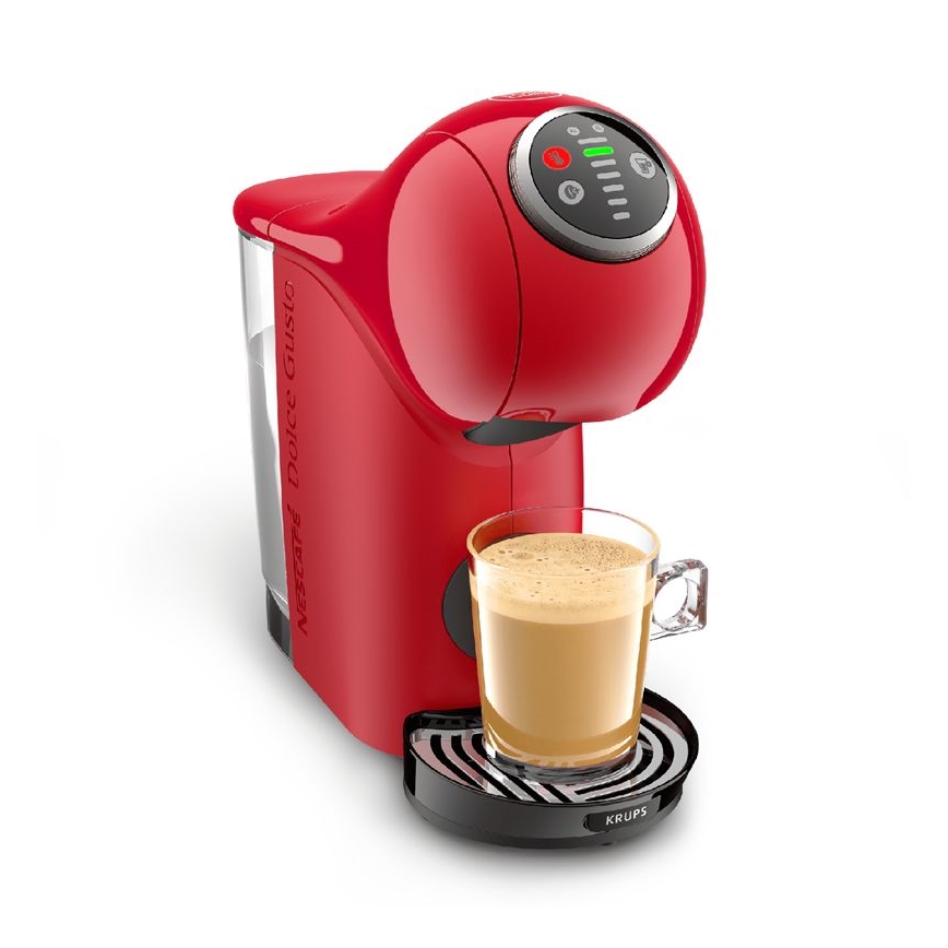 Krups - Capsule-koffiezetapparaat NESCAFÉ DOLCE GUSTO GENIO S PLUS 1500W rood