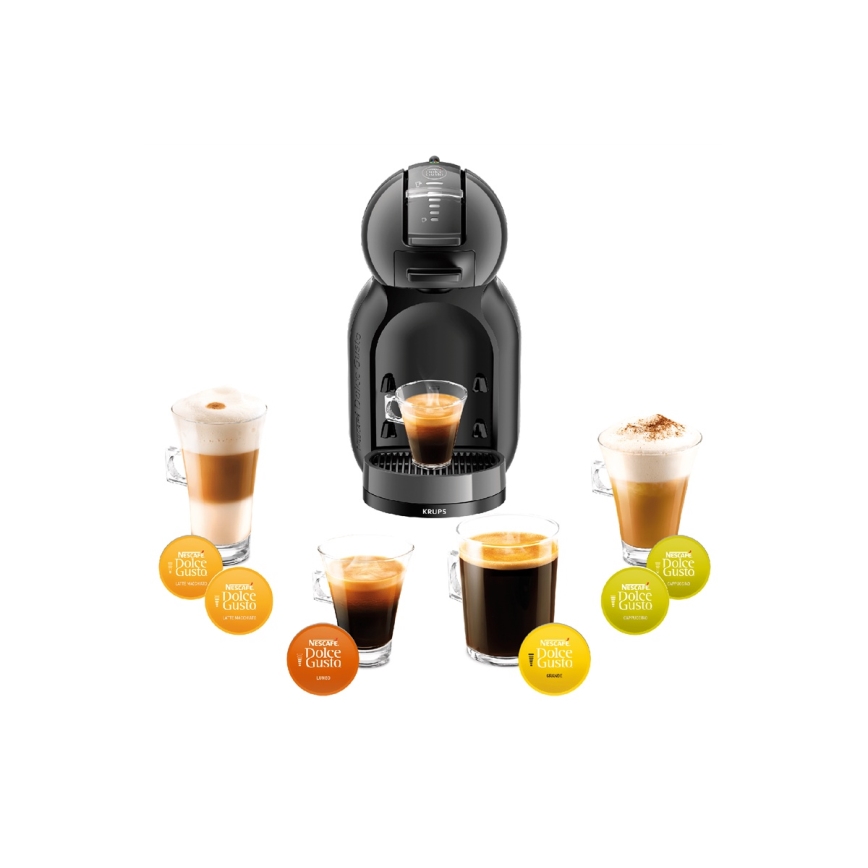 Krups - Capsule-koffiezetapparaat NESCAFÉ DOLCE GUSTO MINI ME 1500W antraciet