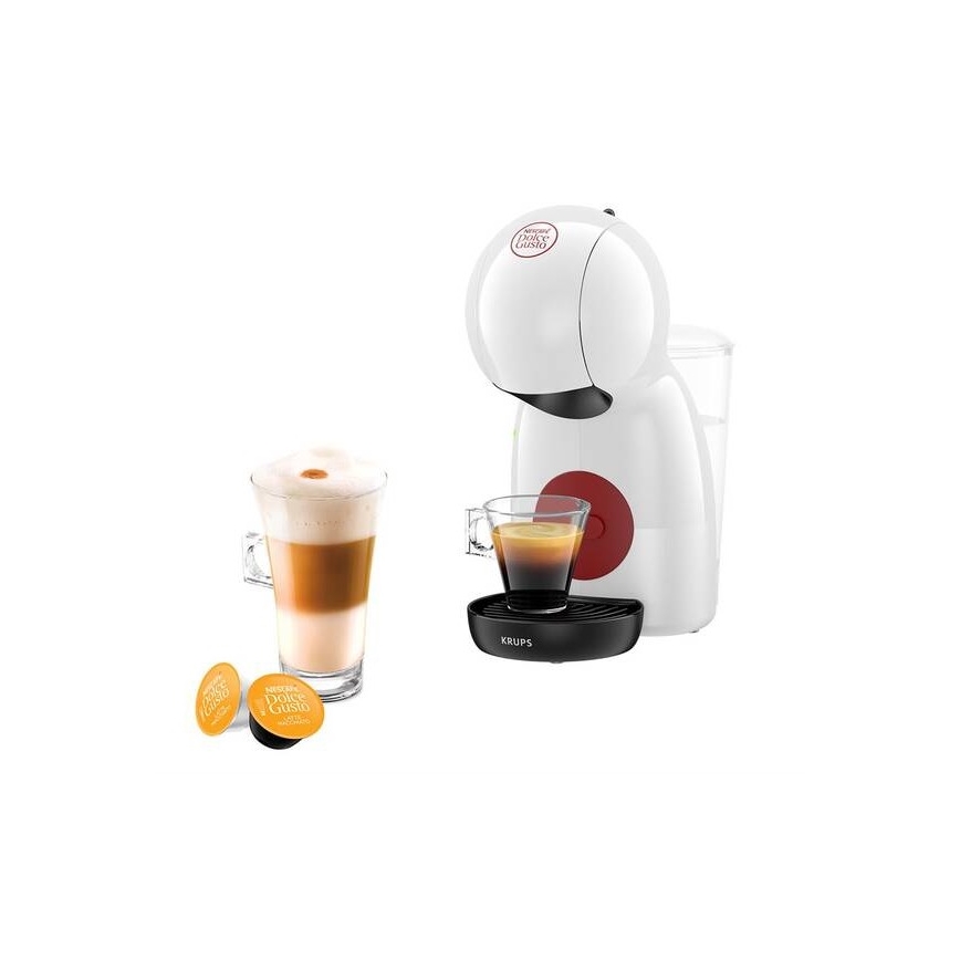Krups - Capsule-koffiezetapparaat NESCAFÉ DOLCE GUSTO PICCOLO XS 1600W wit