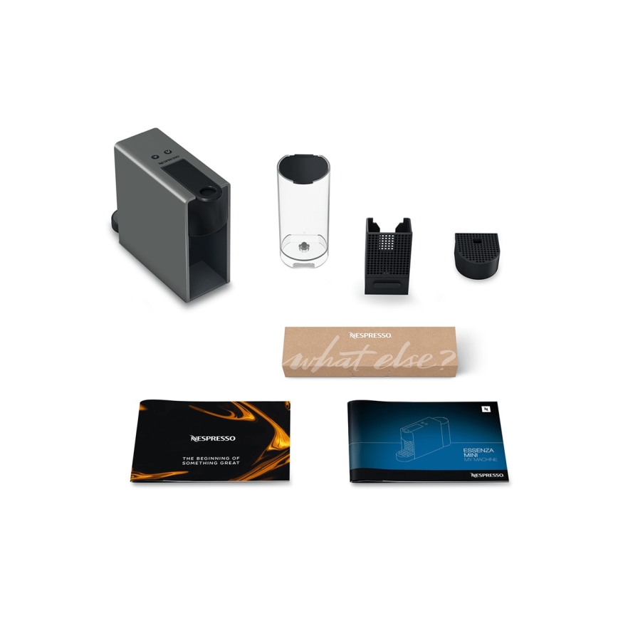 Krups - Capsule-koffiezetapparaat NESPRESSO Essenza mini 1310W/230V grijs