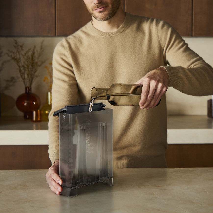 Krups - Hendel koffiezetapparaat voor twee kopjes AUTHENTIC 1450W/230V grijs