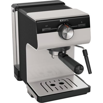 Krups - Hendel koffiezetapparaat voor twee kopjes AUTHENTIC 1450W/230V grijs