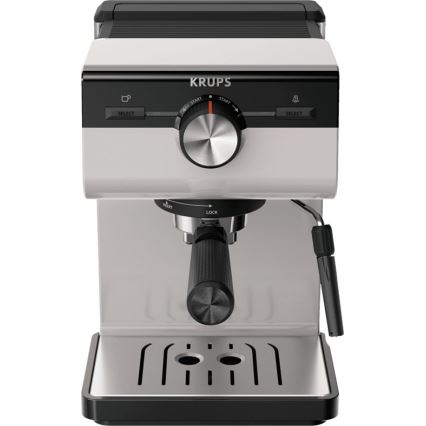 Krups - Hendel koffiezetapparaat voor twee kopjes AUTHENTIC 1450W/230V grijs