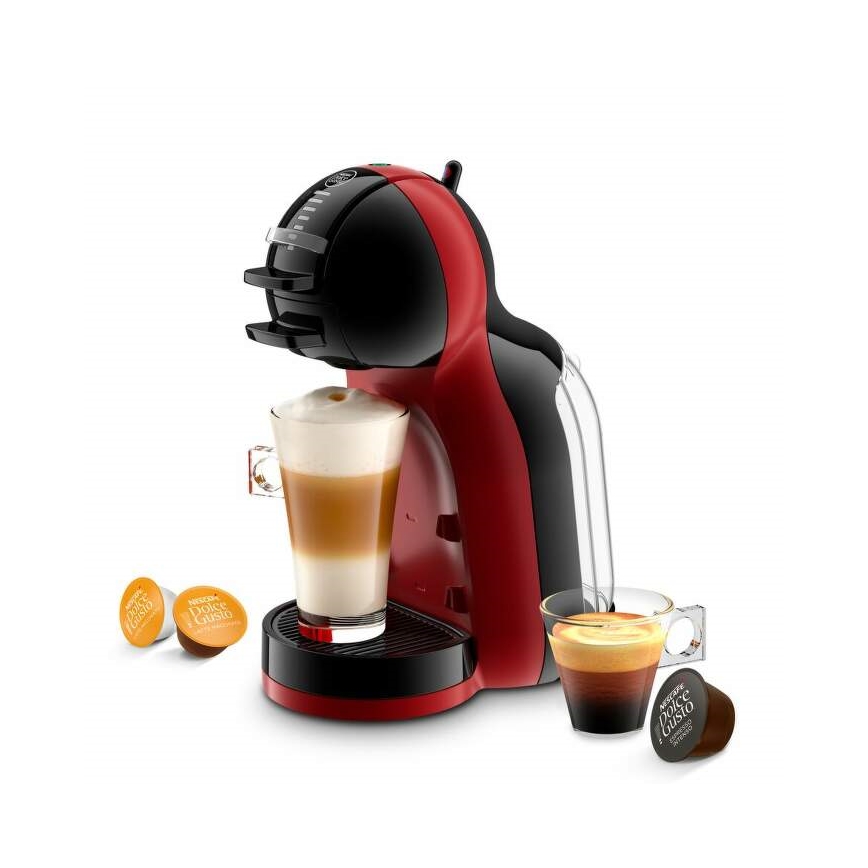 Krups - Machine à café à capsule NESCAFÉ DOLCE GUSTO MINI ME 1500W/230V rouge/noir