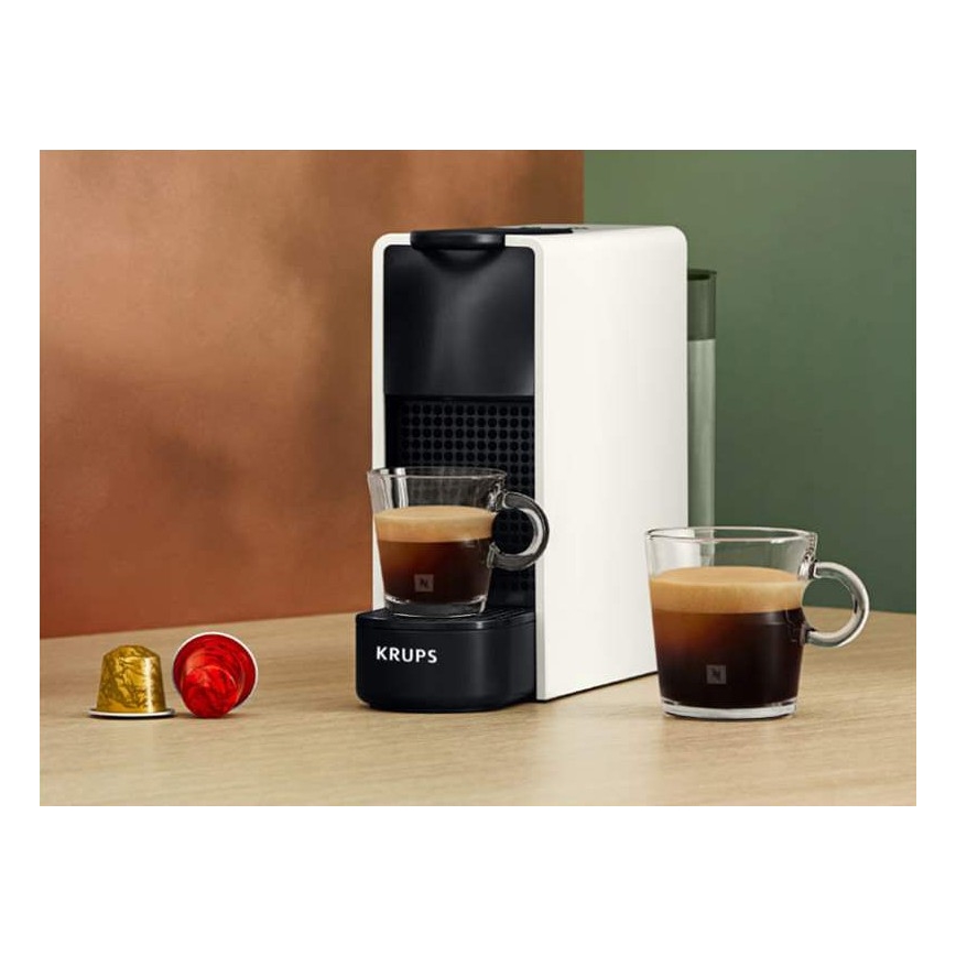 Krups - Machine à café à capsule NESPRESSO Essenza mini 1310W/230V blanc