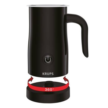 Krups - Melkopschuimer 300ml zwart