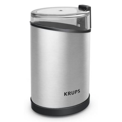 Krups - Moulin à café à grain électrique 85g FAST-TOUCH 200W/230V chrome mat