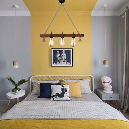 KUTUK Hanglamp 3xE27/40W/230V - Dennenhout