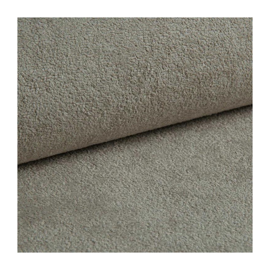 L-vormige uitschuifbare hoekbank met opbergruimte CASTELO, rechts, grijs