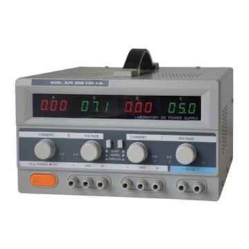 Laboratoriumvoeding 3003E 2x0-30V/0-3A