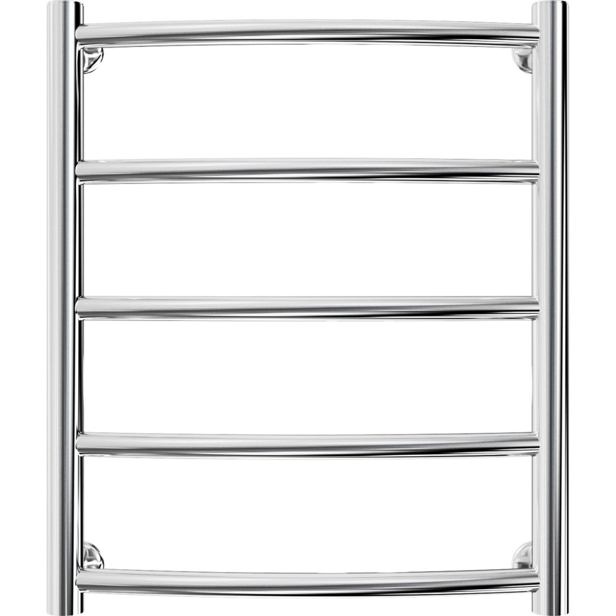 Ladder verwarmde handdoekradiator CLASSIC 88W/230V 50x43 cm roestvrij/glanzend chroom
