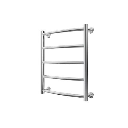 Ladder verwarmde handdoekradiator CLASSIC 88W/230V 50x43 cm roestvrij/glanzend chroom