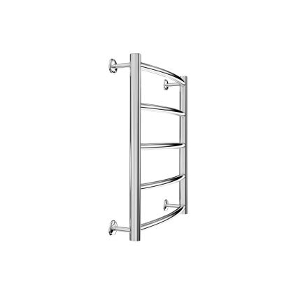 Ladder verwarmde handdoekradiator CLASSIC 88W/230V 50x43 cm roestvrij/glanzend chroom